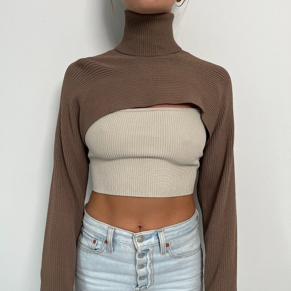 Zara Crop Sweater